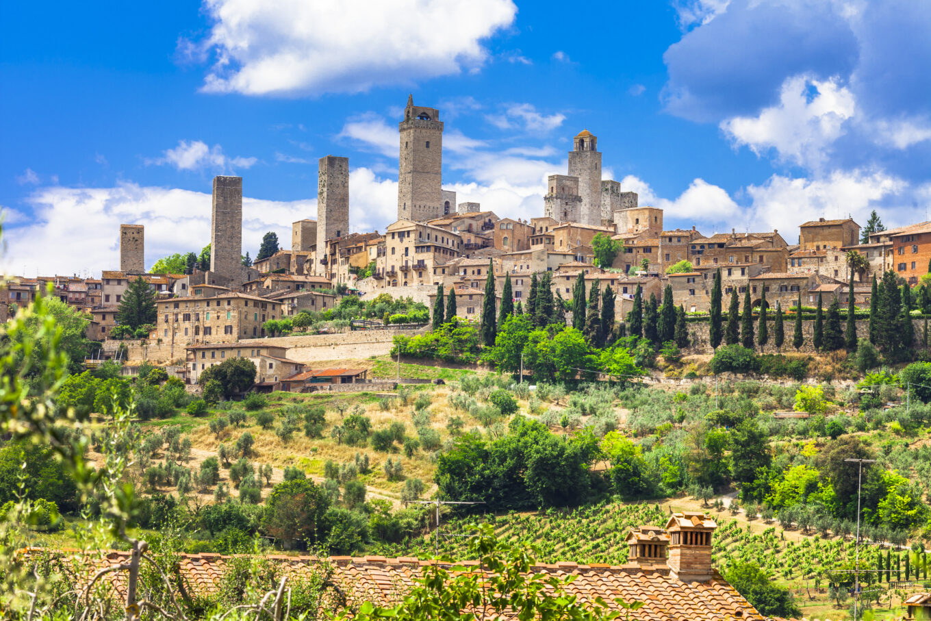 zdjęcie prezentuje San Gimignano