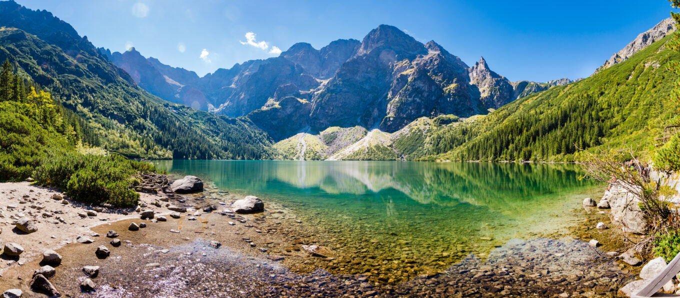 zdjęcie przedstawia Morskie Oko