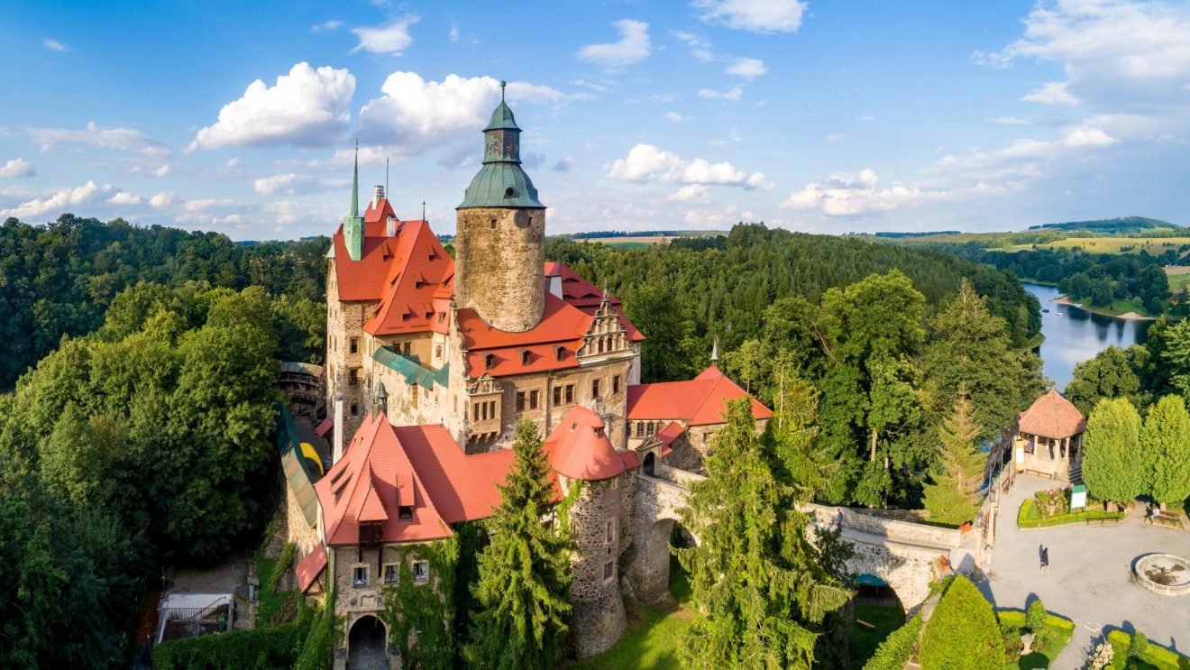 zdjęcie przedstawia Zamek Czocha