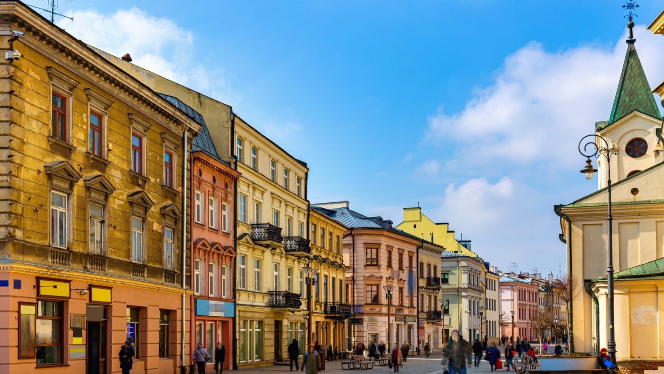 Zdjęcie przedstawia Kazimierz Dolny