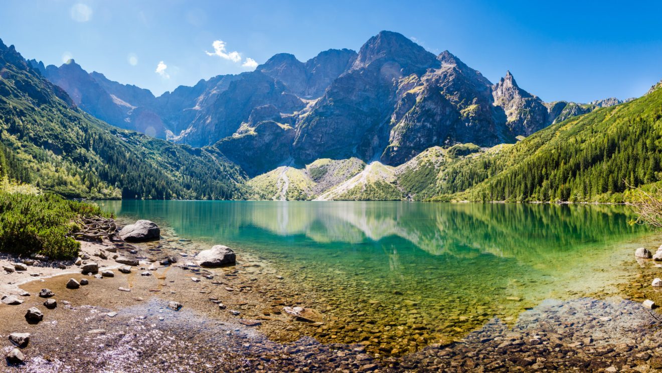 zdjęcie przedstawia Morskie Oko